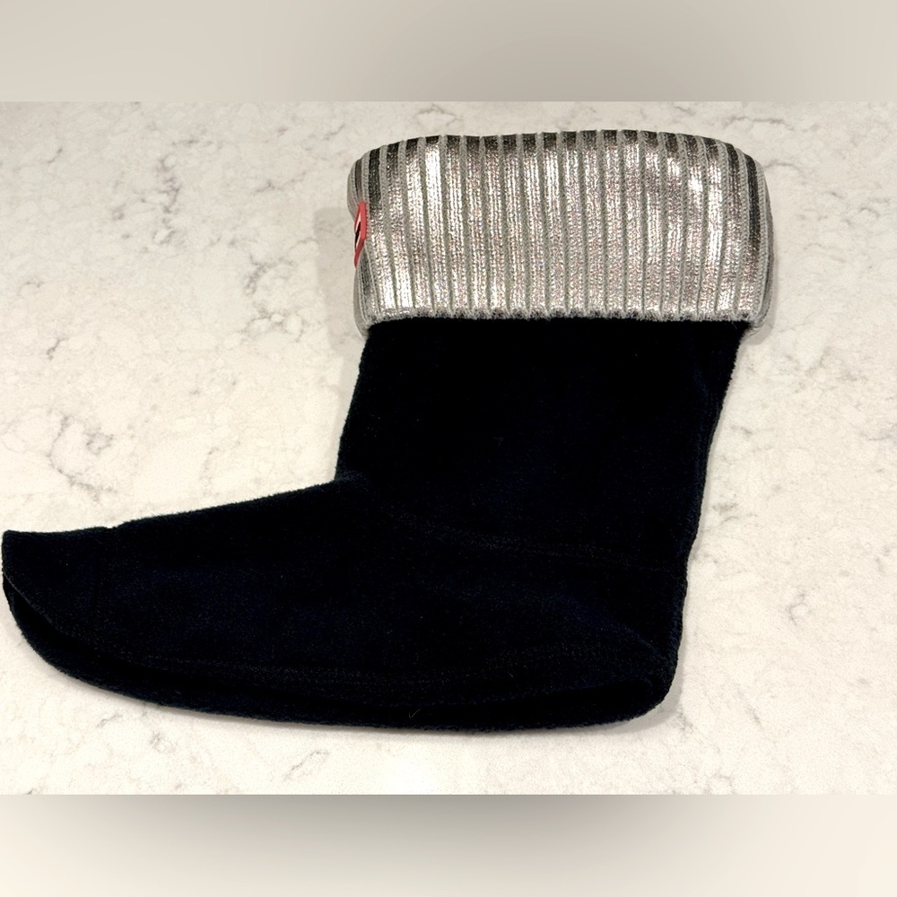 Hunter Women’s Boot Socks - Silver and Black NEW! - Picture 5 of 7
